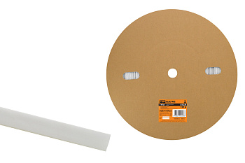 TDM Термоусаживаемая трубка ТУТнг 12/6 белая (100 м/ролл) SQ0518-0022