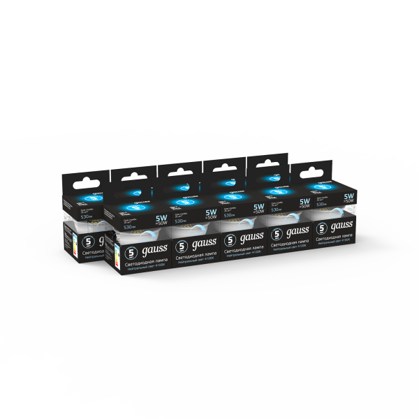 Купить Gauss Лампа MR16 5W 530lm 4100K GU5.3 диммируемая LED 101505205-D