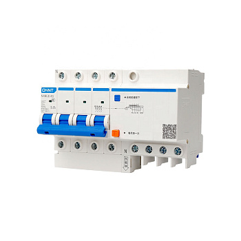 CHINT Диф. автомат NXBLE-63 3P+N C40 30mA тип AC 6kA (R) 982116 CHINT Диф. автомат NXBLE-63 3P+N C40 30mA тип AC 6kA (R) 982116