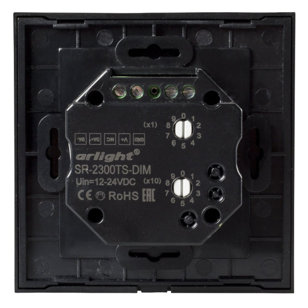 Купить Arlight Панель SR-2300TS-IN Black (DALI, DIM) (-) 020240