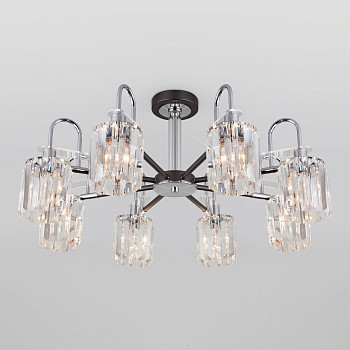 Eurosvet Потолочная люстра в стиле лофт 70090/8 графит a045142