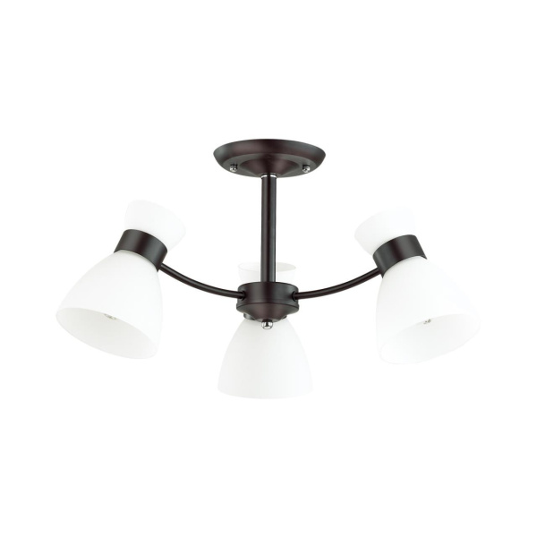 Купить Lumion 4534/3C COMFI LN21 056 черный Люстра потолочная E27 3*60W 220V WILMA