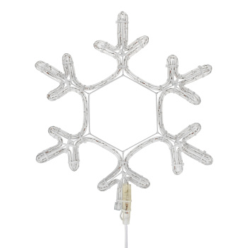 NEON-NIGHT Фигура "Снежинка" цвет белый, размер 45*38 см 501-212-1