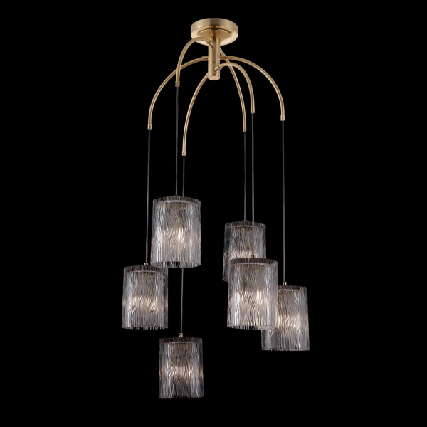 Купить Maytoni Modern Starfall Латунь Подвесной светильник MOD042PL-06BS