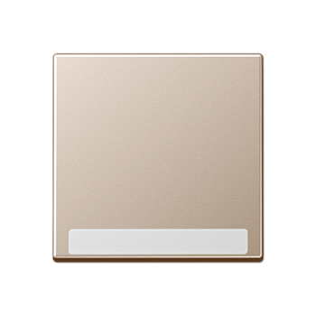 JUNG Клавиша с полем для надписи, шампань A590BFNACH