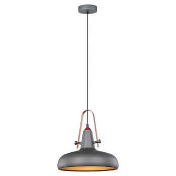 Lussole LOFT Металл Серый /  Металл Подвес E27 10W GRLSP-9814