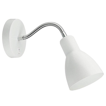 Arte Lamp Dorm Белый Бра 40W E14 A1408AP-1WH
