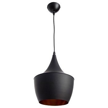 Arte Lamp Cappello Черный/Золото Светильник подвесной 40W E27 A3407SP-1BK
