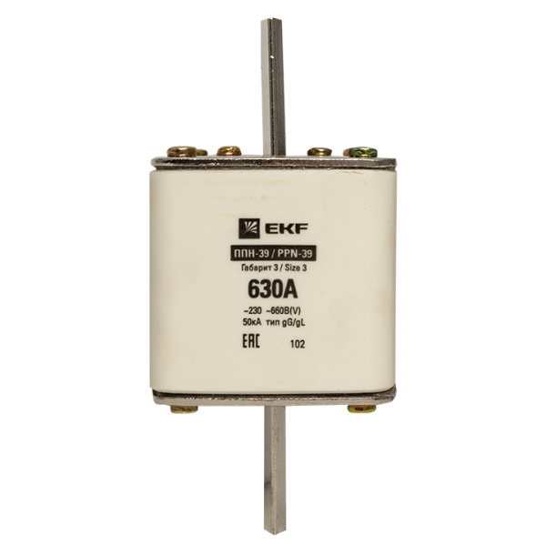 Купить EKF PROxima Плавкая вставка ППН-39 630/630А габарит 3