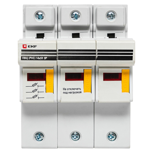 Купить EKF PROxima Предохранитель-разъединитель для ПВЦ 14x51 3P (с индикацией)