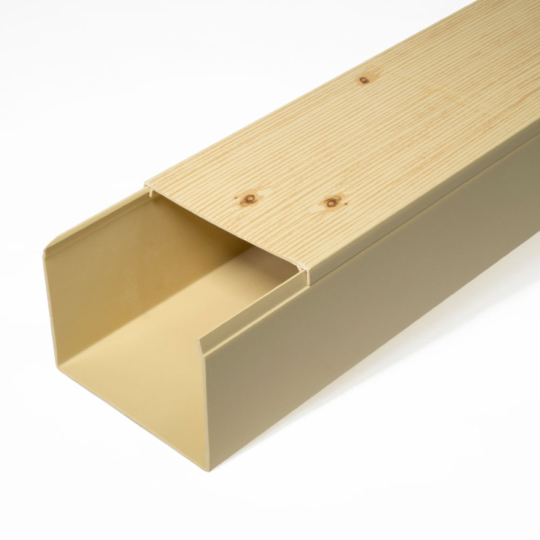 Промрукав Кабель-канал сосна 2-й замок 80х60 (18м/уп) PR.025452