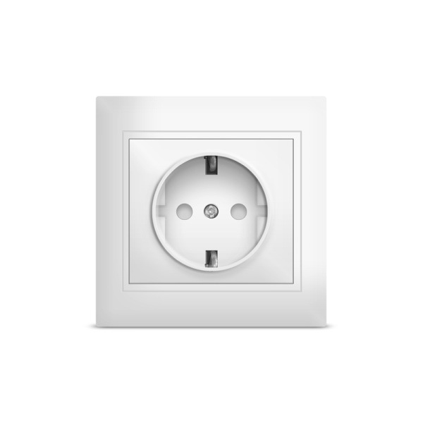 UNIVersal "Севиль" Розетка Бел с/з з/ш С0049