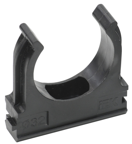 IEK ELASTA Держатель с защёлкой CF32 черный