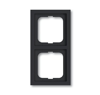 ABB BJE Future Чёрный Антрацит Рамка 2-ая 2CKA001754A4241