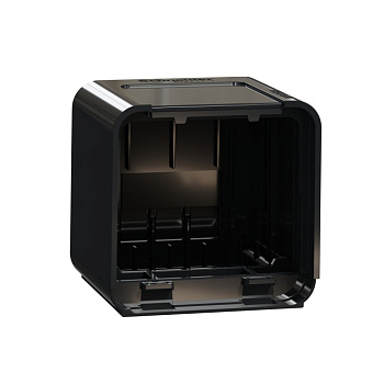 SE Unica System+ Заглушка розеточных блоков АНТРАЦИТ INS44283