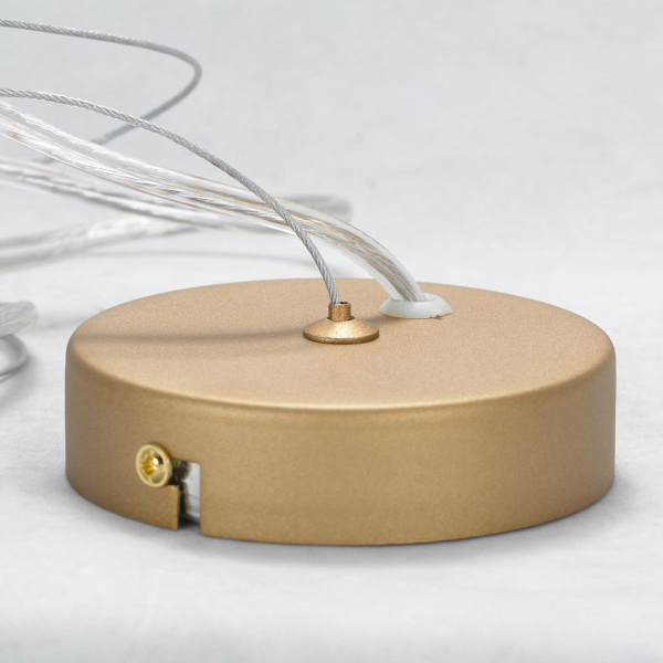 Купить Lussole Salinas Подвес металл матовое золото LSP-8300