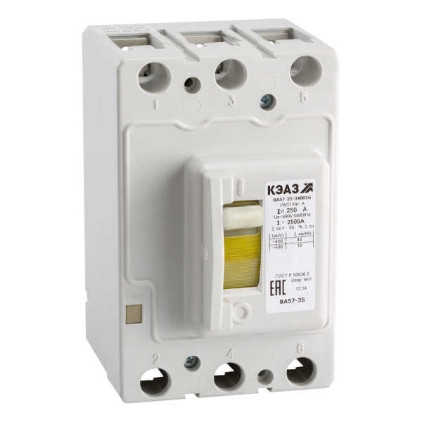 КЭАЗ Выключатель автоматический ВА57-35-340016-200А-2000-690AC-УХЛ3
