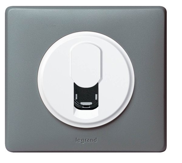 Купить Legrand Celiane Бел Накладка ТЛФ 1-ой розетки 068237