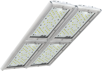 Светодиодный светильник Diora Unit2 Glass PRO 220/34000 Д прозрачный 34000лм 220Вт 4000K IP67 0.95PF 80Ra Кп<1 консоль DUGPRO220D-PZ-4K-C