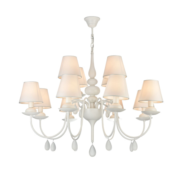 Freya Modern Eliza Белый Люстра E14 40W FR5756-PL-12-W Купить Freya Modern Eliza Белый Люстра E14 40W FR5756-PL-12-W