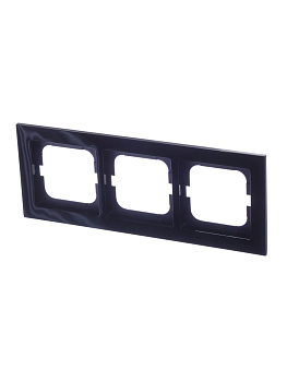 ABB BJE Axcent Черный Рамка 3-ая 2CKA001754A4411