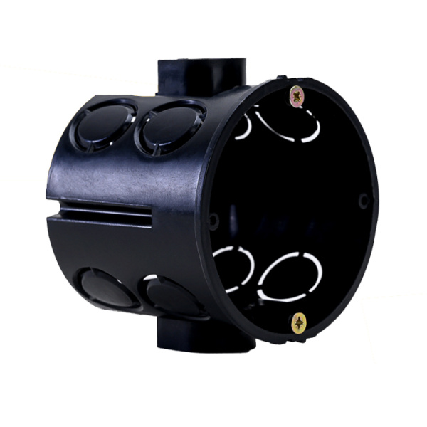 EKF Коробка установочная КМТ-010-060 со стыковочными узлами для твердых стен (71х62) розничный стикер