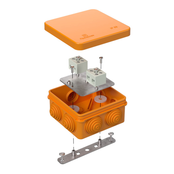Промрукав Коробка огнестойкая для о/п 40-0210-FR6.0-4 Е15-Е120 80х80х40