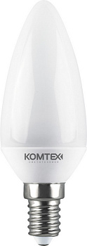 Comtech Лампа LED СТАНДАРТ свеча E14 5W 4000К 300D 15044809
