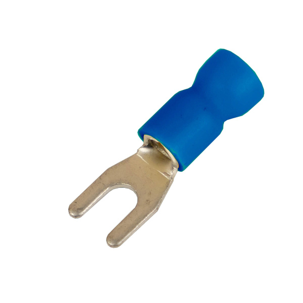 DKC Наконечник вилочный с изолир.фланцем ПВХ, легкий ввод жилы, 1,5-2,5 кв.мм М3 (д.3,2 мм) (НВИ)