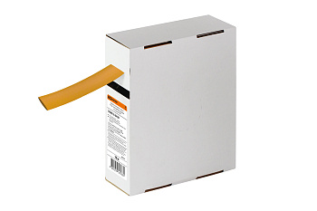 TDM Термоусаживаемая трубка ТУТнг 16/8 желтая в коробке (10 м/упак) SQ0518-0438