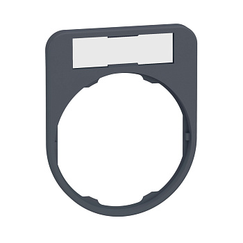 SE Держатель (30х40) для маркировка(18х27) белый/жёлтый фон для кнопок и переключателей XB4, ХВ5 ZBY4101