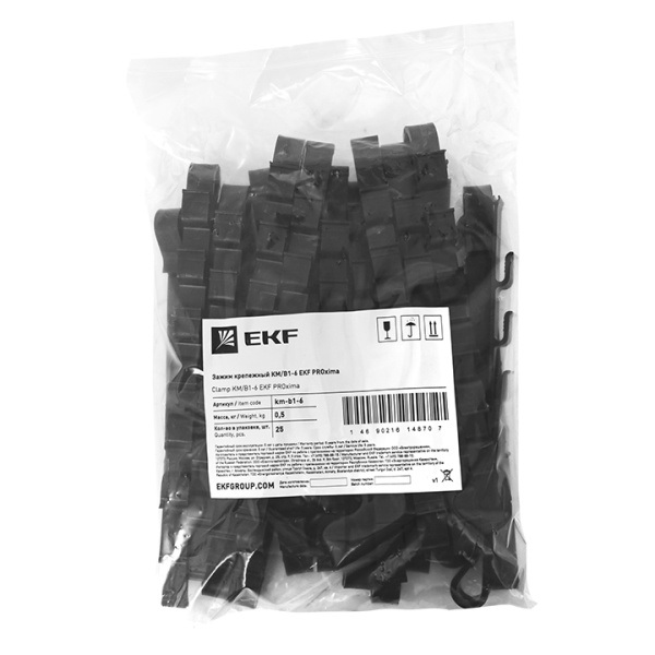 Купить EKF Зажим крепежный КМ/В1-6