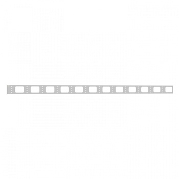 EKF PROxima Astra Органайзер кабельный вертикальный для стойки внешний с окнами 47U ITACOV47