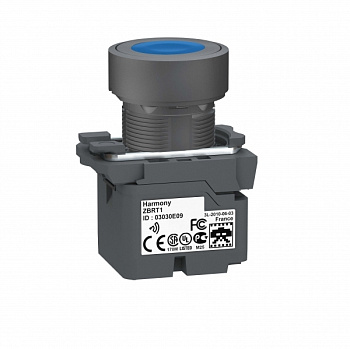 SE XB5 Беспроводная кнопка с синим толкателем ZB5RTA6