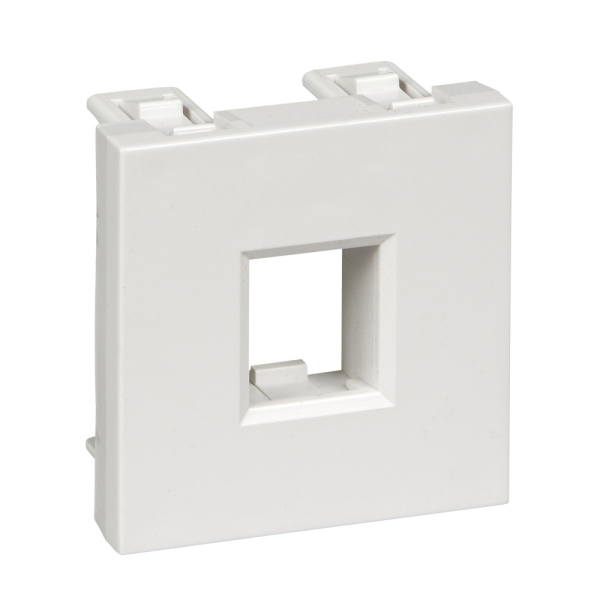 Systeme Electric Лиц.плата W45 2мод 1xKeystone RAL9003