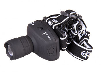 ФАZA Фонарь налобный Фонарь H2-L1WZ-bk налобн. 1Вт LED, zoom, черн. .2851437