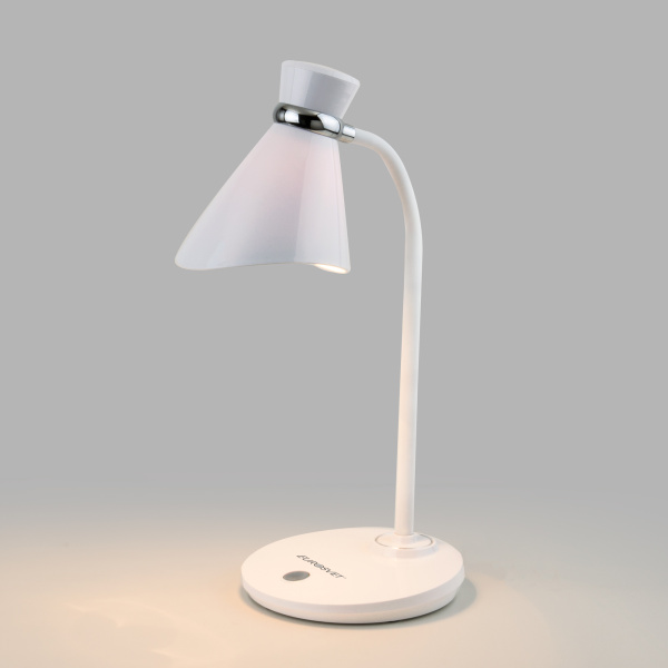 Eurosvet Настольный светильник с выключателем 01077/1 белый a045863