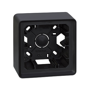Simon 82 Detail Графит Коробка наружной установки 1-ая 8200750-038