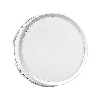 Odeon Light 4680/18CL ODL20 649 хром/белый Светильник IP44 LED 3000K 18W 220V RIMA