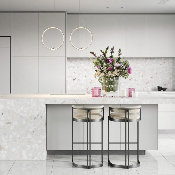 Купить Odeon Light 4337/27L L-VISION ODL22 113 полированный хром/металл Подвесной светильник IP20 LED 27W 2230Лм 4000K GOTA