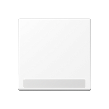 JUNG Клавиша с полем для надписи, белоснежный матовый A590BFNAWWM