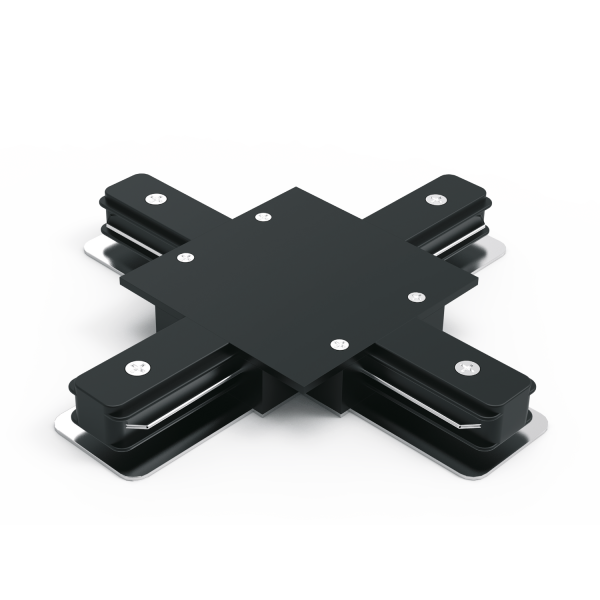 Купить Gauss Коннектор для встраиваемых трековых шинопроводов (+) черный TR137