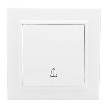 EKF Basic Минск Белый Кнопка звонка, 10А, ОП