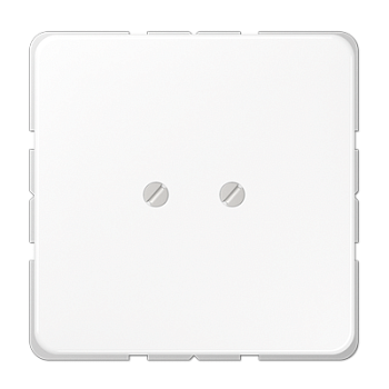 JUNG Крышка глухая с опорным кольцом белая CD561BWW