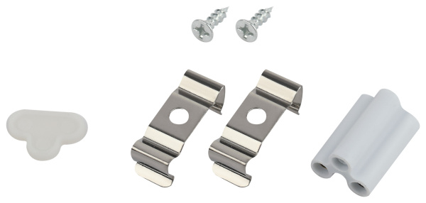 ЭРА Набор крепежей: монтажный комплект и жесткий соединитель LLED-А-02 для светильника LLED-04