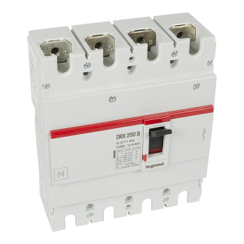 Legrand DRX250 термомагнитный 250A 4П 25KA 027123