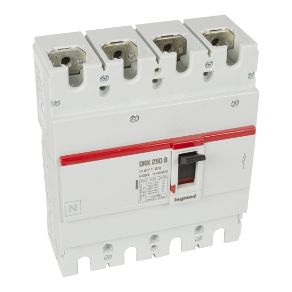 Legrand DRX250 термомагнитный 250A 4П 25KA 027123