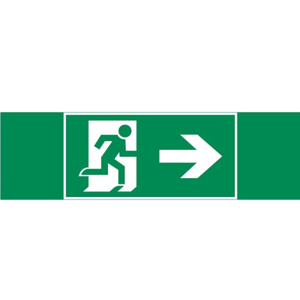 Varton пиктограмма "ФИГУРА / СТРЕЛКА ВПРАВО" 310х90мм для аварийно-эвакуационного светильника Basic IP65 V5-EM02-60.002.022