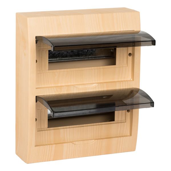 Купить EKF PROxima Щит распределительный навесной ЩРН-П-24 светлое дерево IP41