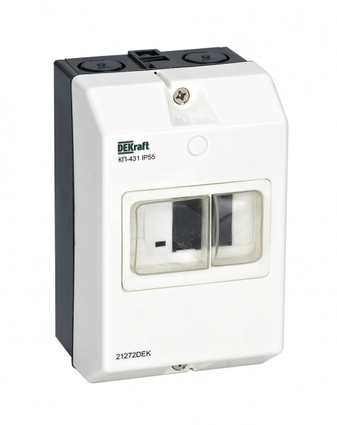 Dekraft Корпус пласт. IP55 для установки ВА-431